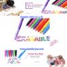 China Nontoxic Disappearing Link 4 Colors Friction Erasable Gel Pens wholesale