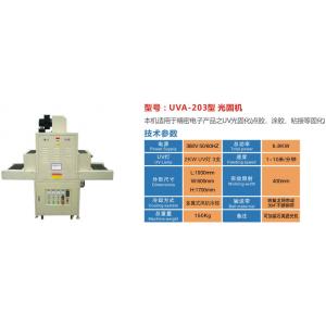 China UV Curing Machine Forced Air Cooling Three-Phase Company For KT plates or glass or ceramics or electronic parts supplier