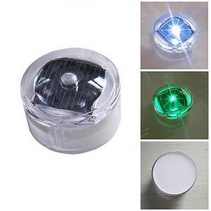 China IP68 Waterproof Solar Led Flash Light For Road Warning or Decoration supplier