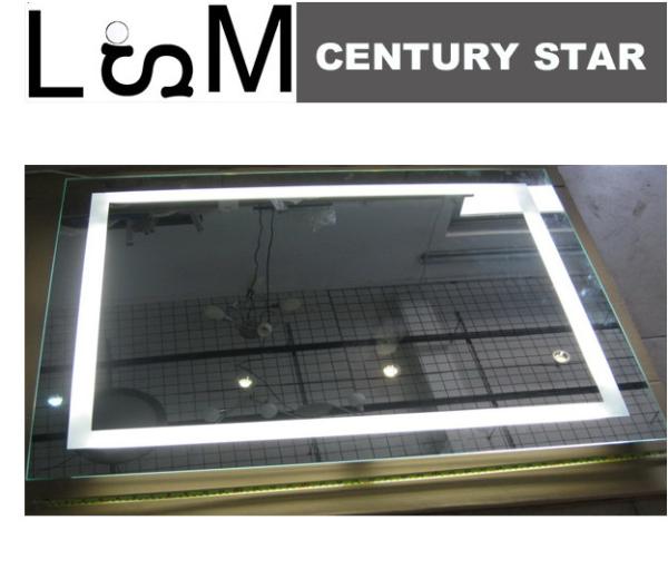 CE standard bath mirror LED bathroom illumination mirror, lighted mirror
