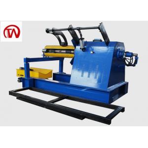 China Fully Automatic Hydraulic Coil Decoiler  High Precision 10 Tons Loading Weight supplier