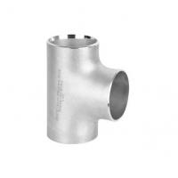 China Inconel 625 Weld Pipe Fittings 3 SCH40 Seamless Alloy Steel Straight Tee on sale