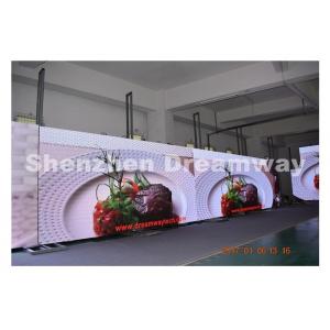 Ultra Thin 2.5 mm High Resolution led screen indoor with HDMI VGA DVI Signal Input