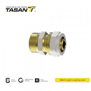 High pressure conditions Compression Union Fitting Brass Male Adapter 25mm 62A