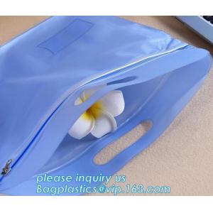 China Biodegradable custom colored PVC zipfile document folder a4 document bag polyester zipper document bag waterproof bageas supplier