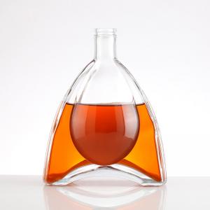 China 100ml Screw Cap Amber Glass Vodka Rum Whisky Bottle Best Choice for Beverage Industry supplier