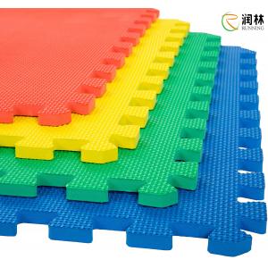 China Home Gym EVA Foam Fitness Floor Mat Durable Interlocking Customized Size wholesale