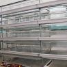 China Adjusting Automatic Battery Cage System , Enriched Wire Steel Cage For Chicken wholesale