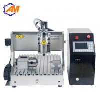 China AMAN 3040 mini cnc router metal woodworking cnc engraving machine 3040 cnc engraving wooden plates craft supplies on sale