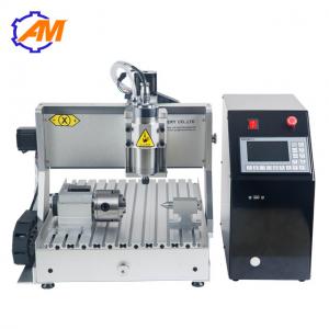 China AMAN3040 mini cnc metal engraving machine CNC wood craft engraving machine 3040 4axis for small business supplier