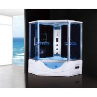 China 1650x1650x2150mm Steam Shower Room Cabin With Whirlpool Bathtub on sale
