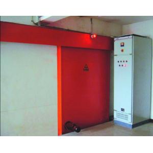 China Customized Anti Radiation Lead Door Steel Frame For Industrial NDT supplier