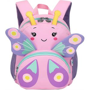 Lighweight Durable Kids Toddler Backpack Girls 3D Cartoon School Daycare Nursary Travel Bags