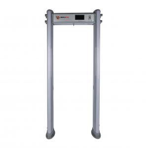 China 33 Zones Elliptic Multi - Zones Walk Through Metal Detector IP65 Weatherproof supplier