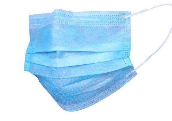 Disposable 3 Ply Face Mask , Anti Pollution Non Woven Disposable Mask