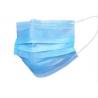 Disposable 3 Ply Face Mask , Anti Pollution Non Woven Disposable Mask