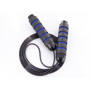 Customized Logo Fitness Jump Rope Professional With 325g Weight And Black Color