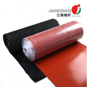 Fireproof Curtain Fiberglass Fabric Coated Silicone Resists Temperatures Up To 260°C