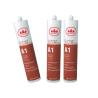 China 590ml Capacity Acid Silicone Sealant for Non-flammable and ≤1mm Slumpability in Building Projects wholesale