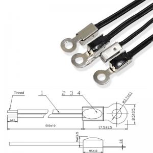 B57703M0103A019 Cross Ring Lug Eyelet Temperature Sensors NTC 10KOHM 3988K Free Hanging Probe Assemblies