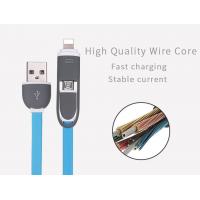China 2 In 1 Multi Use Mobile Phone Micro Usb Cable For Iphone Android Cable Charger on sale