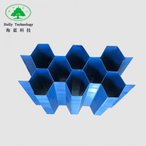 China 1000mm * 1000mm Lamella Plate Tube Settler Media For Industrial Waste Water Treatment supplier