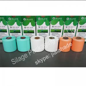 China Colored Silage Wrap Film, 250mm*25mic*1800m, Agriculture Silage packing Film,LLDPE UV-resistance film supplier