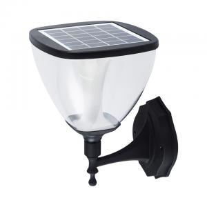 China IP66 LED Solar Garden Light Warm White Cool White Solar Interaction Wall Lamp supplier