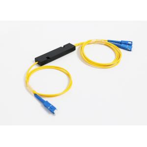 China FBT Fiber Optic Cable Splitter With Single Window , Fiber Optic Coupler 1*2 1*3 1*5 1*6 1*7 supplier