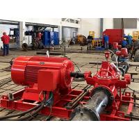 China NM Fire UL / FM  500 GPM Electric End Suction Fire Pump with Eaton Control Panel on sale