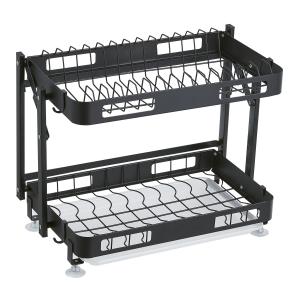 China Multifunction Stainless Steel Dish Racks For Kitchen Counter Dish Drying Rack Dish Drainer supplier