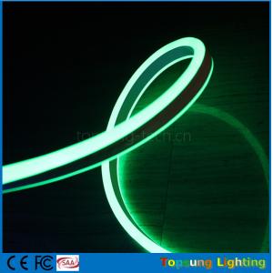 China 2016 new design 24V double side green color led neon flexible strip for buildings supplier