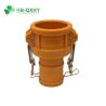 China Superficie cepillada Conexión rápida de manguera de tubo de nylon Cam y ranura adecuada para 1/2 "-8" tuberías wholesale
