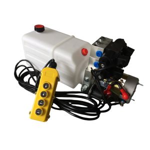 China Double Acting Hydraulic Cylinder Hyd Power Unit With 2 Station CETOP 03 Solenoid Valves wholesale