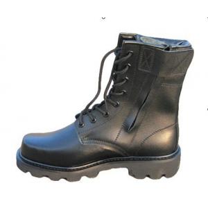 China Hot sale leather military boots supplier