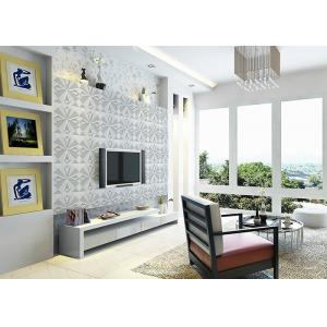 3D PVC Geometric Printing Wallpaper TV Background Contemporary Wall Covering