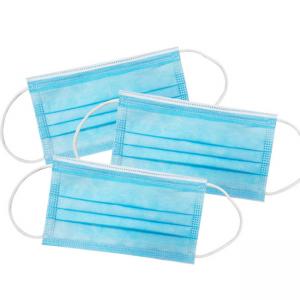 China Adult Size Antibacterial Face Mask Non Woven Material Customized Color supplier