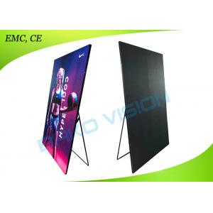 Seamless P2.5 Indoor LED Poster Nationstar Gob Lightweight Support Video / Audio