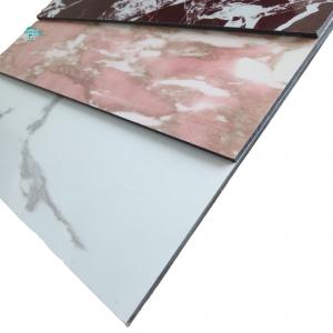 1220mm Marble Composite Panel AV Certified Acp Exterior Cladding Environmentally Friendly