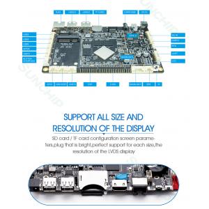 Industrial LPDDR3 Embedded System Board With RK3288 RK3399 WIFI LAN Optional