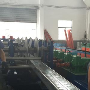 China Ceiling Roofing Structure Aluminum Cable Trunking / Cable Tray Making Machine supplier
