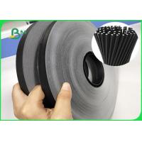 China 60gr All Black Paper Food Grade Ink In Rolls For Paper Straws Unbleached No Harm on sale