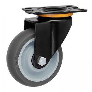 Heavy Duty Industrial Caster Wheels Swivel TPR Castor Wheel with Brake Customization