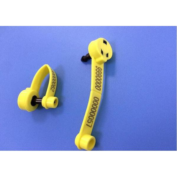 Custom Animal Ear Tags 300N Tension With Laser Printing , OEM ODM Service