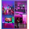 DIY Home Decoration RGB Floor Light with Bluetooth Music Control and Remote Control