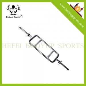 China Gym Fitness Weight Lifting 34 Tricep Threaded Bar With Two Star Collars supplier