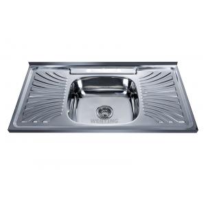 Free Standing Restaurant Commercial Stainless Steel Industrial Kitchen Sink