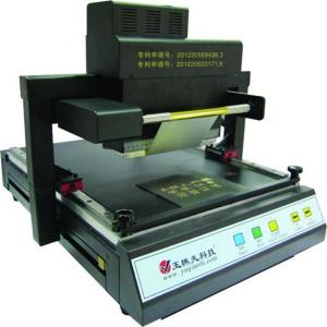 China Digital Automatic Flatbed Printer Hot Foil Printing Stamping Machine supplier