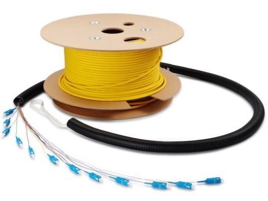 Indoor Pre Terminated Multi Fiber Cables , Pre Connectorized Fiber Optic Cable