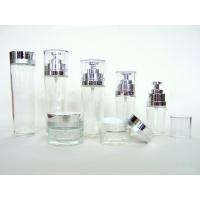 China 150ML 120ML 100ML 50ML Frosting Empty Cosmetic Glass Bottles for Lotion Essence and Cream on sale